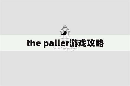 the paller游戏攻略